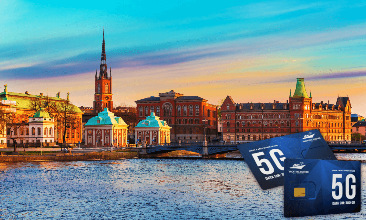 Travel SIM card for Stockholm