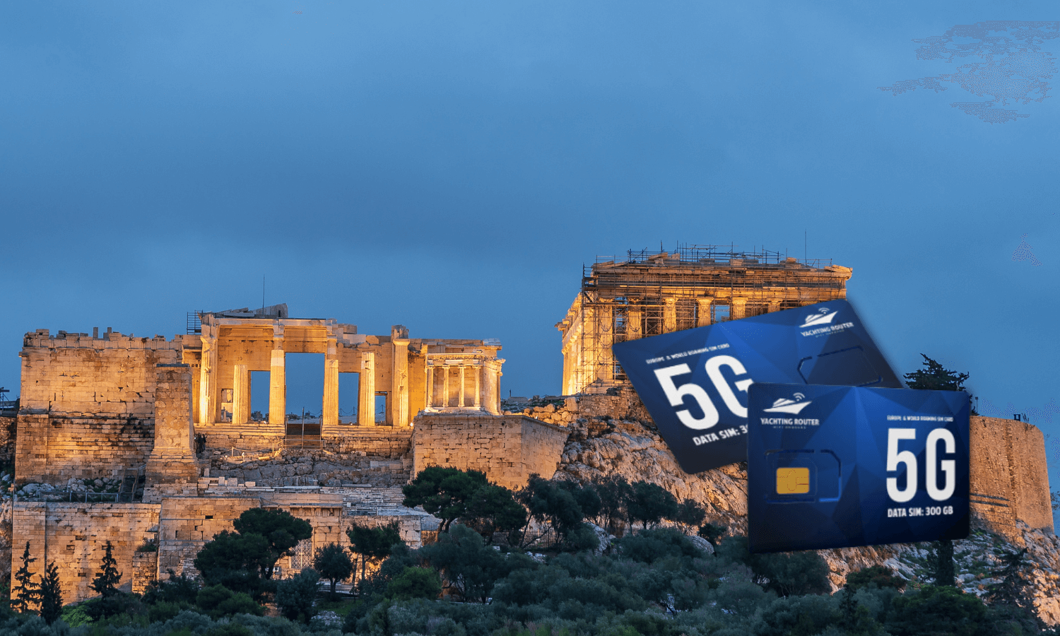 Affordable Travel SIM Card for Athens